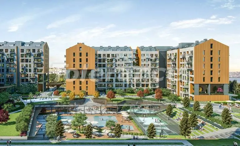 Apartment in Avcilar, İstanbul pool - buy realty in Turkey - 25570