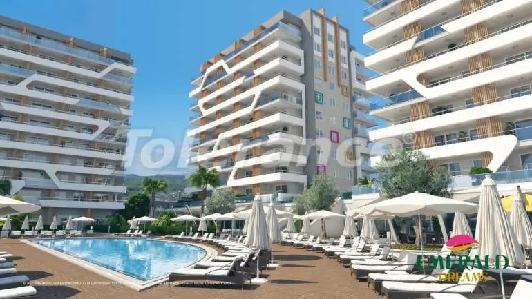 Apartment du développeur еn Avsallar, Alanya vue sur la mer piscine versement - acheter un bien immobilier en Turquie - 189