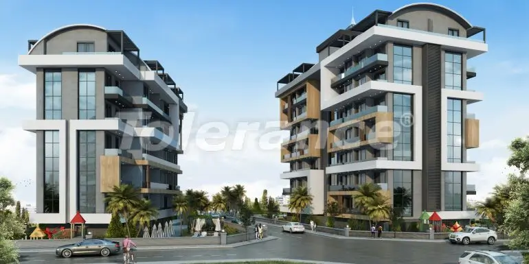 Apartment in Avsallar, Alanya with pool with installment - buy realty in Turkey - 33230