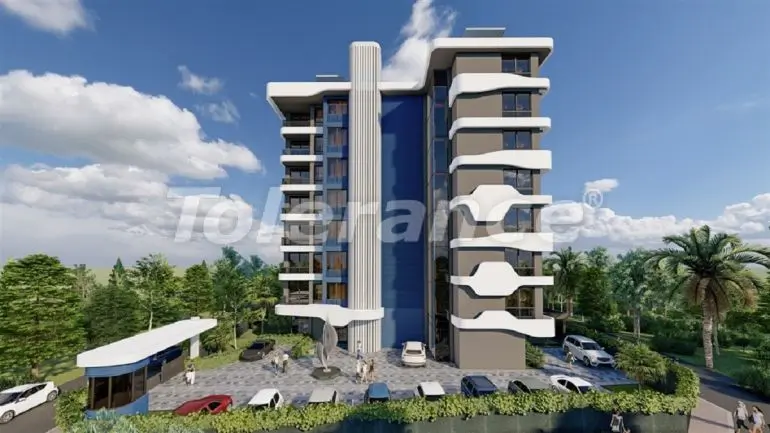 آپارتمان که در آوسالار, آلانیا منظره دریا استخر اقساط - خرید ملک در ترکیه - 34524
