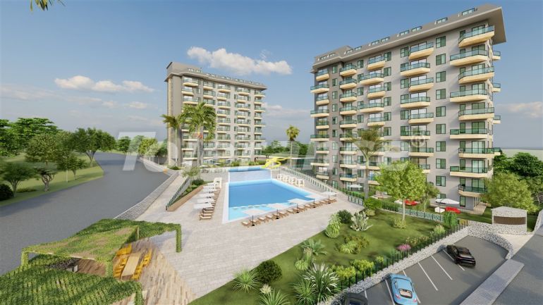Apartment du développeur еn Avsallar, Alanya piscine versement - acheter un bien immobilier en Turquie - 40629