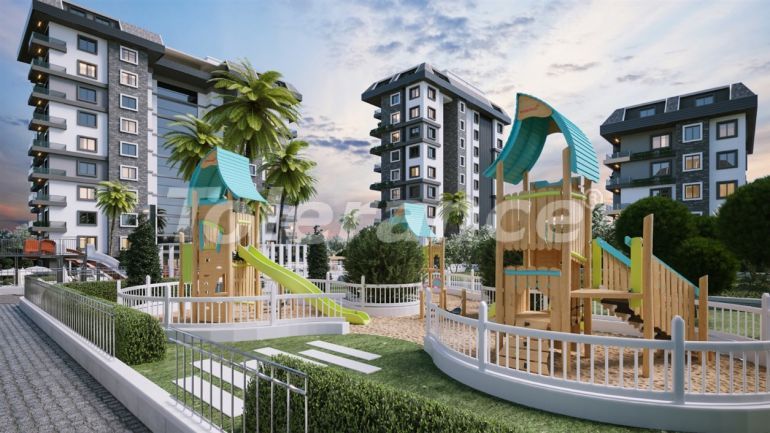 Apartment from the developer in Avsallar, Alanya with pool with installment - buy realty in Turkey - 40675