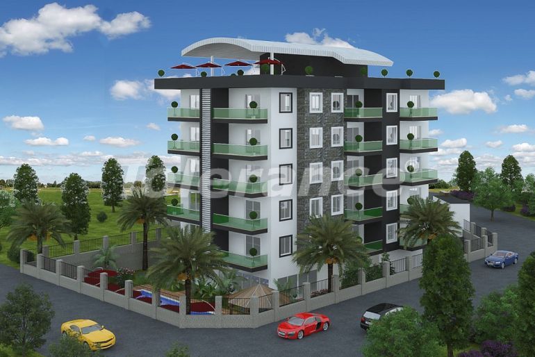 Appartement du développeur еn Avsallar, Alanya piscine - acheter un bien immobilier en Turquie - 40718