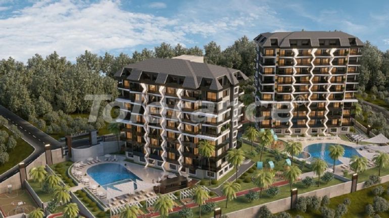 Apartment from the developer in Avsallar, Alanya pool installment - buy realty in Turkey - 40778