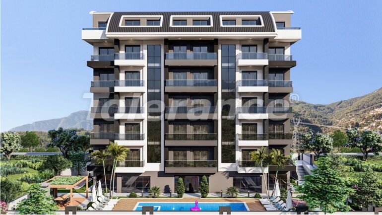 Appartement van de ontwikkelaar in Avsallar, Alanya zwembad afbetaling - onroerend goed kopen in Turkije - 61954
