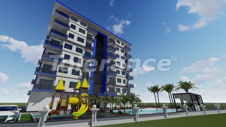 Apartment from the developer in Avsallar, Alanya with pool with installment - buy realty in Turkey - 62909