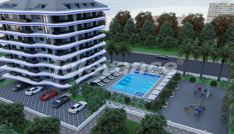Apartment from the developer in Avsallar, Alanya with pool with installment - buy realty in Turkey - 62925