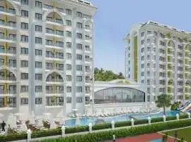 Apartment from the developer in Avsallar, Alanya sea view pool installment - buy realty in Turkey - 22057
