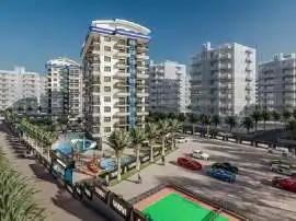 Appartement du développeur еn Avsallar, Alanya piscine versement - acheter un bien immobilier en Turquie - 39571