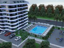 Appartement van de ontwikkelaar in Avsallar, Alanya zwembad afbetaling - onroerend goed kopen in Turkije - 62925