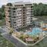 Appartement van de ontwikkelaar in Avsallar, Alanya zeezicht zwembad - onroerend goed kopen in Turkije - 58937