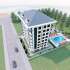 Appartement van de ontwikkelaar in Avsallar, Alanya zeezicht zwembad afbetaling - onroerend goed kopen in Turkije - 62952