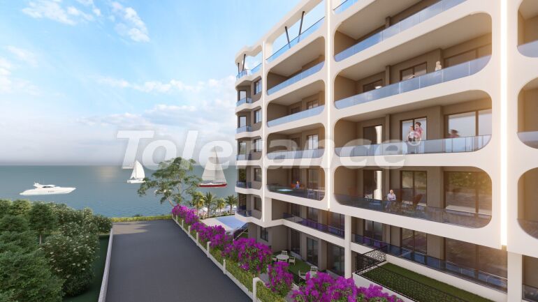 Appartement van de ontwikkelaar in Ayaş, Mersin zeezicht zwembad - 62472 Appartement van de ontwikkelaar in Ayaş, Mersin zeezicht zwembad - onroerend goed kopen in Turkije - 62472