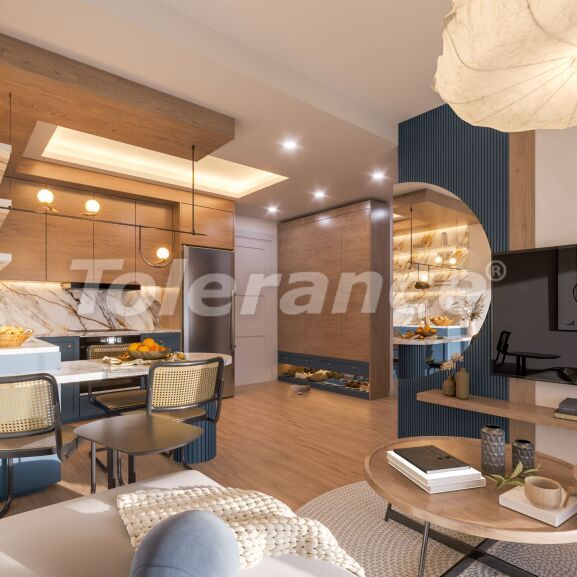 Appartement van de ontwikkelaar in Ayaş, Mersin zeezicht zwembad - 62497 Appartement van de ontwikkelaar in Ayaş, Mersin zeezicht zwembad - onroerend goed kopen in Turkije - 62497