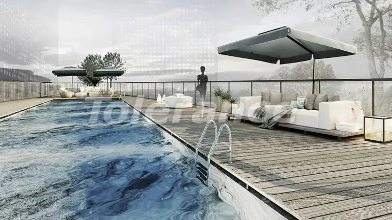 آپارتمان که در باجیلار, استانبول استخر - 23383 آپارتمان که در باجیلار, استانبول استخر - خرید ملک در ترکیه - 23383