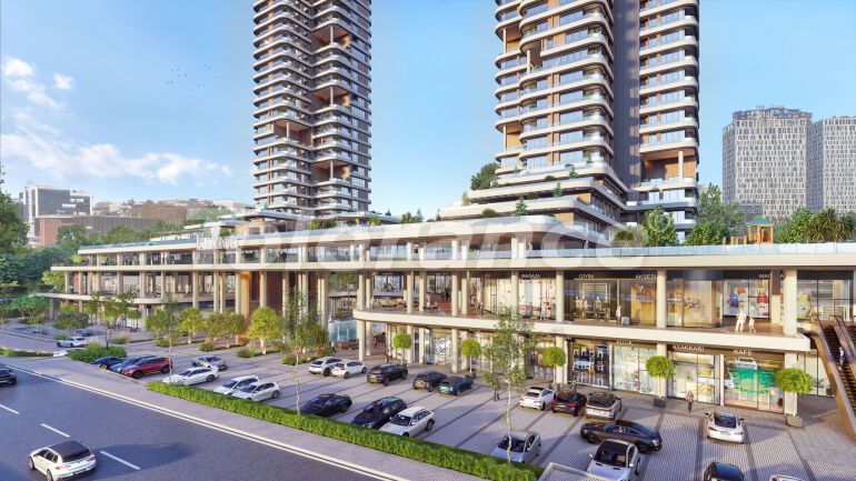 Apartment from the developer in Bagcilar, İstanbul with pool with installment - 57672 Apartment from the developer in Bagcilar, İstanbul with pool with installment - buy realty in Turkey - 57672