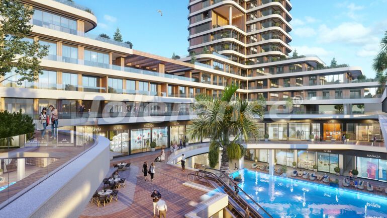 Apartment from the developer in Bagcilar, İstanbul with pool with installment - 57673 Apartment from the developer in Bagcilar, İstanbul with pool with installment - buy realty in Turkey - 57673