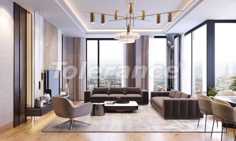 Apartment from the developer in Bagcilar, İstanbul with pool with installment - 57685 Apartment from the developer in Bagcilar, İstanbul with pool with installment - buy realty in Turkey - 57685