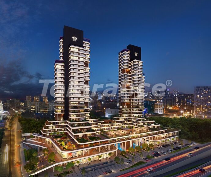Apartment from the developer in Bagcilar, İstanbul with pool with installment - 57691 Apartment from the developer in Bagcilar, İstanbul with pool with installment - buy realty in Turkey - 57691