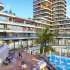 Appartement van de ontwikkelaar in Bağcılar, Istanboel zwembad afbetaling - onroerend goed kopen in Turkije - 57673