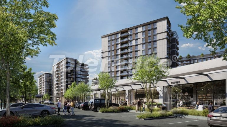 شقق من المتعهد في:في باهتشي إيفلير اسطنبول مسبح تقسيط - شراء عقار في تركيا - 133426