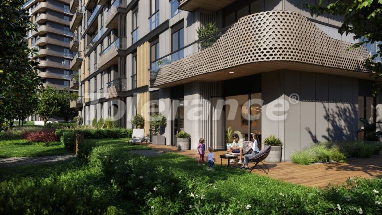 شقق من المتعهد في:في باهتشي إيفلير اسطنبول مسبح تقسيط - شراء عقار في تركيا - 133427