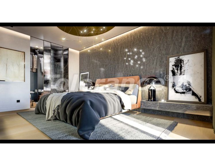 شقق من المتعهد في:في باهتشي إيفلير اسطنبول مسبح تقسيط - شراء عقار في تركيا - 133434