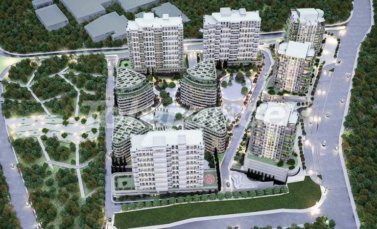 Apartment from the developer in Bahcelievler, İstanbul with pool - 25455 Apartment from the developer in Bahcelievler, İstanbul with pool - buy realty in Turkey - 25455