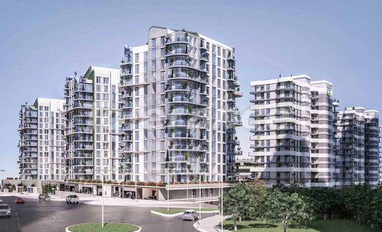 Apartment from the developer in Bahcelievler, İstanbul with pool - 25456 Apartment from the developer in Bahcelievler, İstanbul with pool - buy realty in Turkey - 25456
