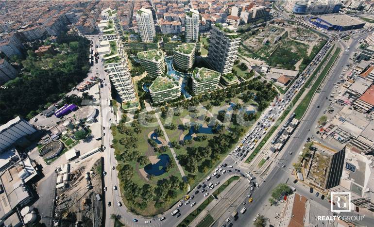 Apartment from the developer in Bahcelievler, İstanbul with pool - 25457 Apartment from the developer in Bahcelievler, İstanbul with pool - buy realty in Turkey - 25457