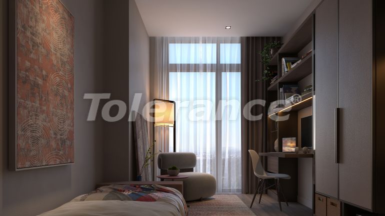 آپارتمان از سازنده که در باهچه لی اولر, استانبول استخر - خرید ملک در ترکیه - 82415