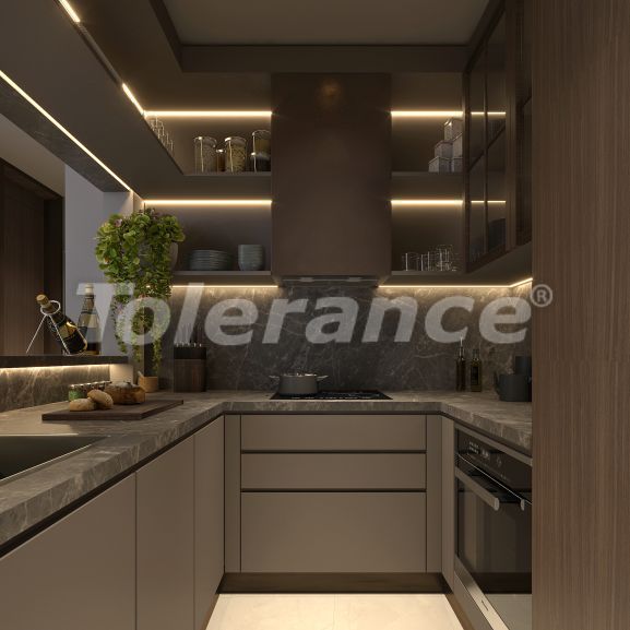 آپارتمان از سازنده که در باهچه لی اولر, استانبول استخر - خرید ملک در ترکیه - 82419