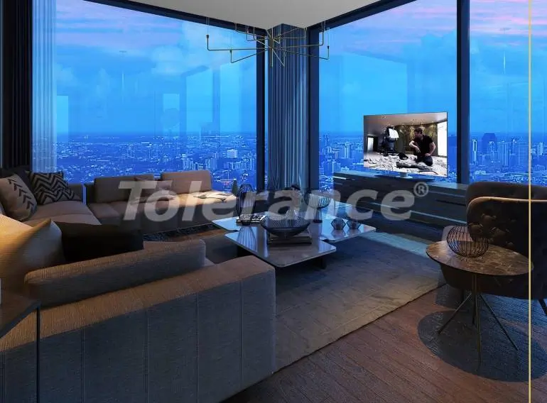 آپارتمان که در باهچه شهیر, استانبول استخر - 23539 آپارتمان که در باهچه شهیر, استانبول استخر - خرید ملک در ترکیه - 23539