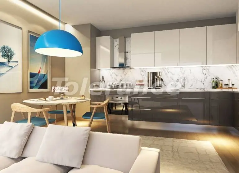 آپارتمان که در باهچه شهیر, استانبول استخر - 23541 آپارتمان که در باهچه شهیر, استانبول استخر - خرید ملک در ترکیه - 23541