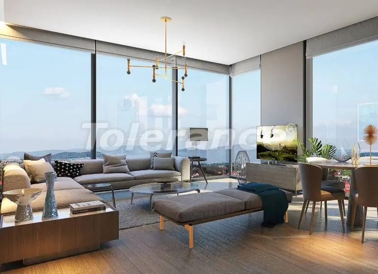 آپارتمان که در باهچه شهیر, استانبول استخر - 23542 آپارتمان که در باهچه شهیر, استانبول استخر - خرید ملک در ترکیه - 23542