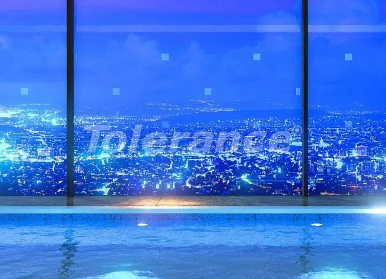 آپارتمان که در باهچه شهیر, استانبول استخر - 23549 آپارتمان که در باهچه شهیر, استانبول استخر - خرید ملک در ترکیه - 23549