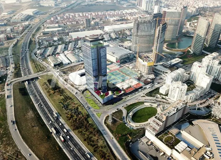 آپارتمان که در باهچه شهیر, استانبول استخر - 23586 آپارتمان که در باهچه شهیر, استانبول استخر - خرید ملک در ترکیه - 23586