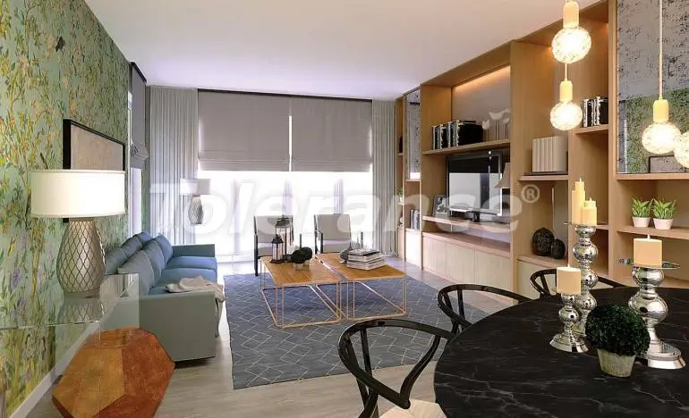 شقق من المتعهد في:في باهتشي شهير إسطنبول مسبح تقسيط - شراء عقار في تركيا - 25769