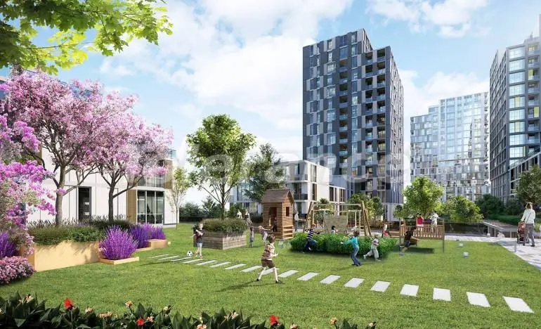 Apartment from the developer in Bahçeşehir, İstanbul with pool - 25858 Apartment from the developer in Bahçeşehir, İstanbul with pool - buy realty in Turkey - 25858