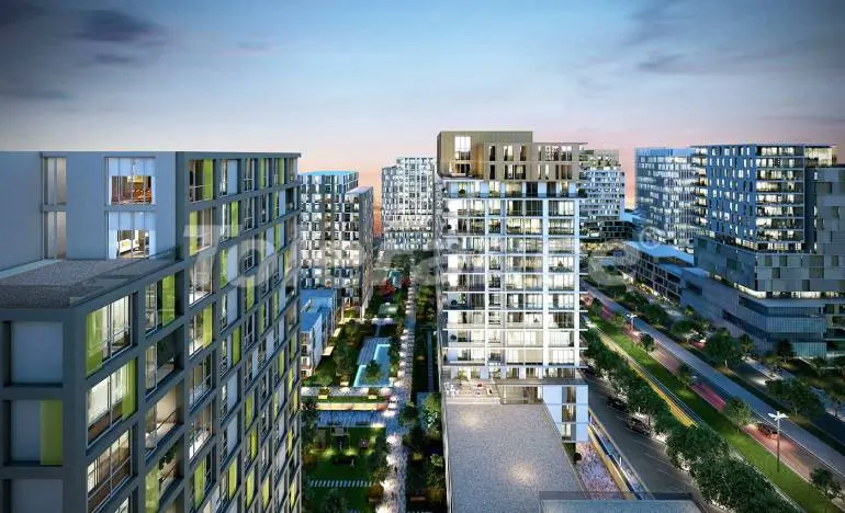 Apartment from the developer in Bahçeşehir, İstanbul with pool - 25863 Apartment from the developer in Bahçeşehir, İstanbul with pool - buy realty in Turkey - 25863