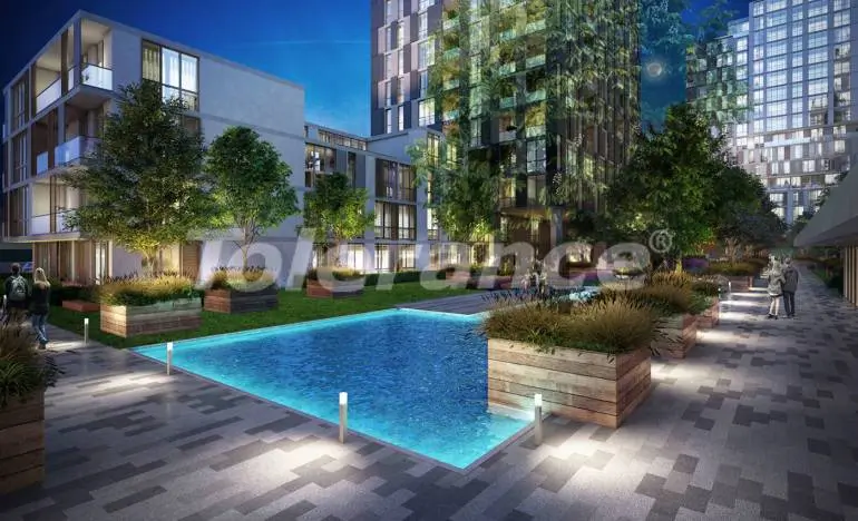 Apartment from the developer in Bahçeşehir, İstanbul with pool with installment - buy realty in Turkey - 25865