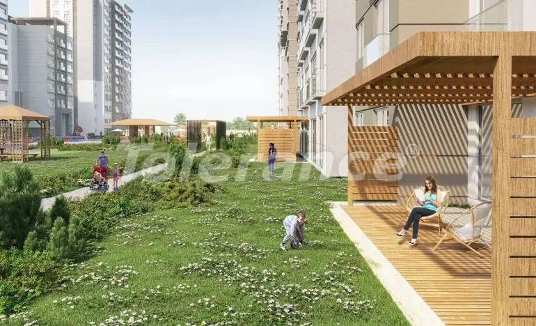 Apartment in Bahçeşehir, İstanbul with pool with installment - buy realty in Turkey - 25976