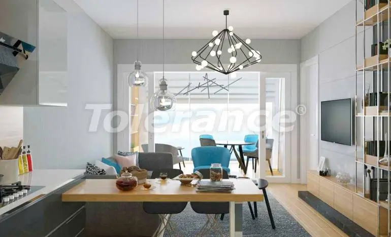 Apartment in Bahçeşehir, İstanbul with pool with installment - buy realty in Turkey - 25982