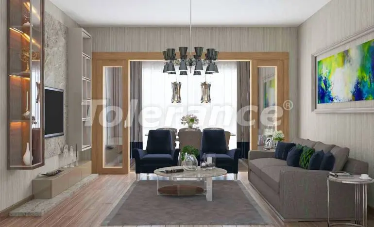 Apartment in Bahçeşehir, İstanbul with pool with installment - buy realty in Turkey - 25984