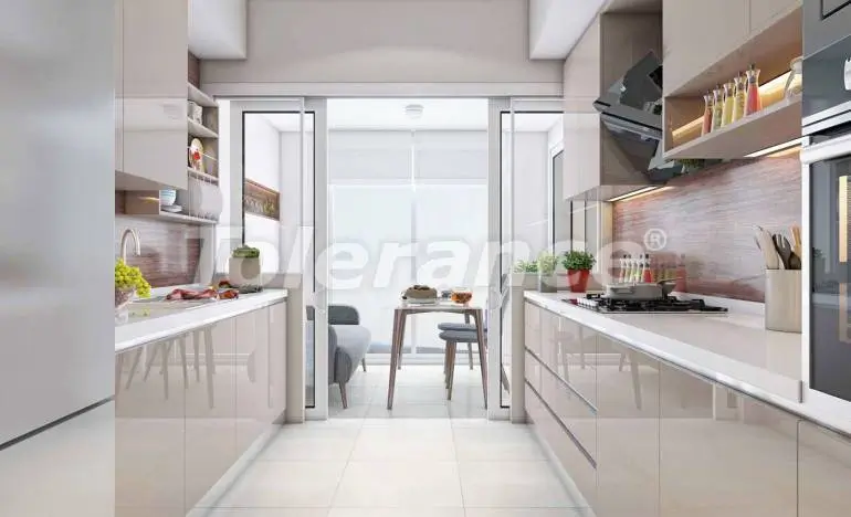 Apartment in Bahçeşehir, İstanbul with pool with installment - buy realty in Turkey - 25985