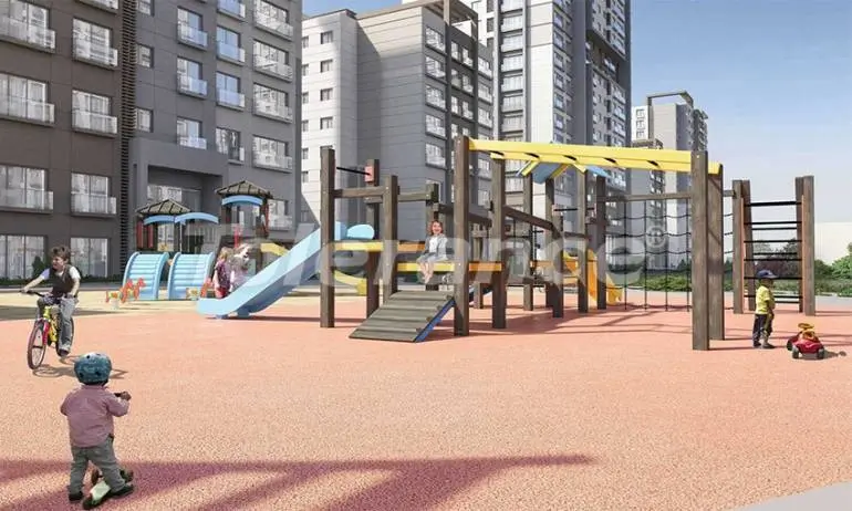 Apartment in Bahçeşehir, İstanbul with pool with installment - buy realty in Turkey - 37232