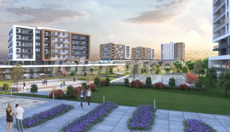 Apartment from the developer in Bahçeşehir, İstanbul with pool with installment - 39087 Apartment from the developer in Bahçeşehir, İstanbul with pool with installment - buy realty in Turkey - 39087