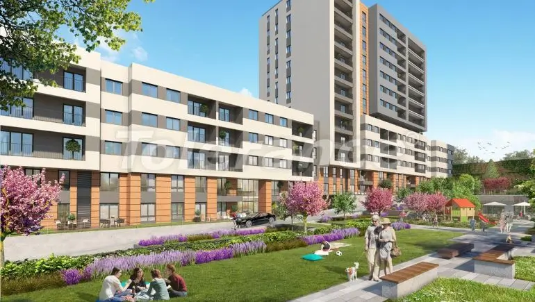 Apartment from the developer in Bahçeşehir, İstanbul with pool with installment - 39088 Apartment from the developer in Bahçeşehir, İstanbul with pool with installment - buy realty in Turkey - 39088