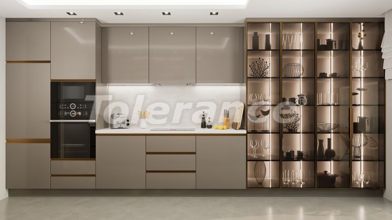 شقق من المتعهد في:في باهتشي شهير اسطنبول مسبح تقسيط - شراء عقار في تركيا - 96278