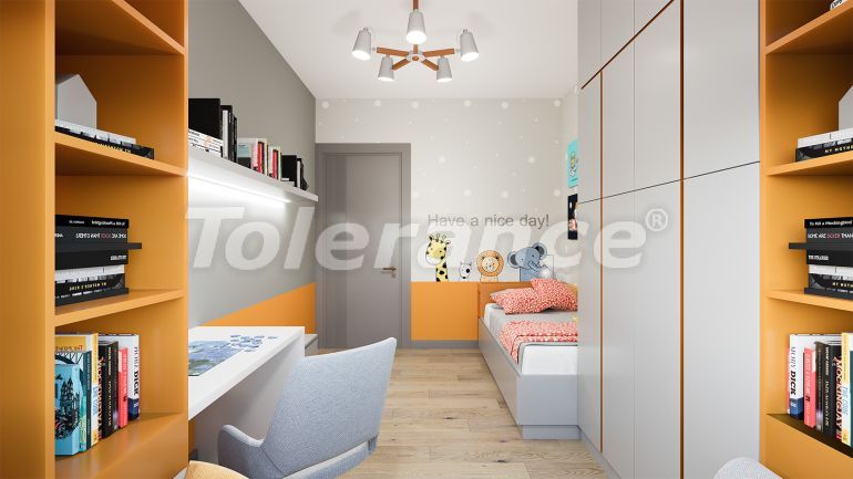 شقق من المتعهد في:في باهتشي شهير اسطنبول مسبح تقسيط - شراء عقار في تركيا - 96283